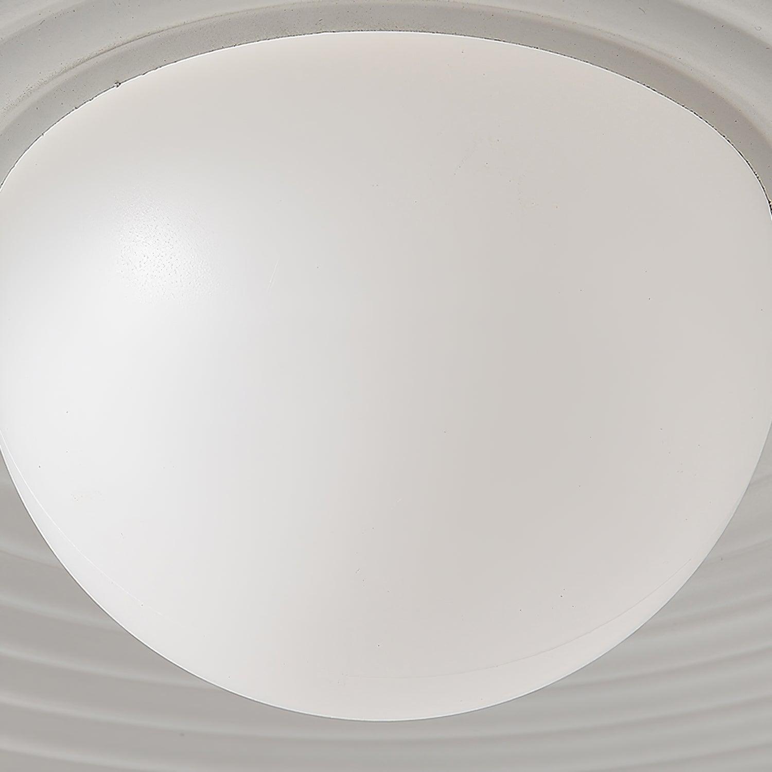 Lustra Suspension en Plaque LED PE Blanche et Noire - Neutralighting