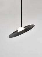 Lustra Suspension en Plaque LED PE Blanche et Noire - Neutralighting