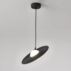 Lustra Suspension en Plaque LED PE Blanche et Noire - Neutralighting