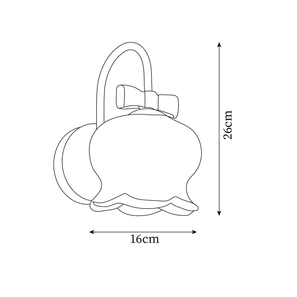 Applique Murale Accent Cloche Verre Espiègle Moderne - Neutralighting