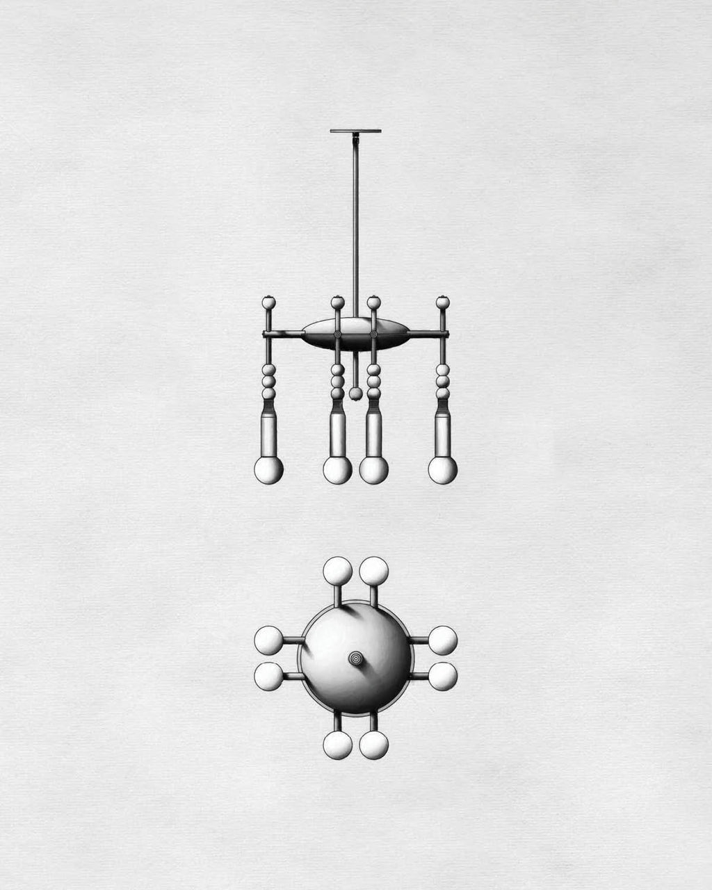 Esoleth Traditional Premium Elegance Marble Chandelier - Neutralighting