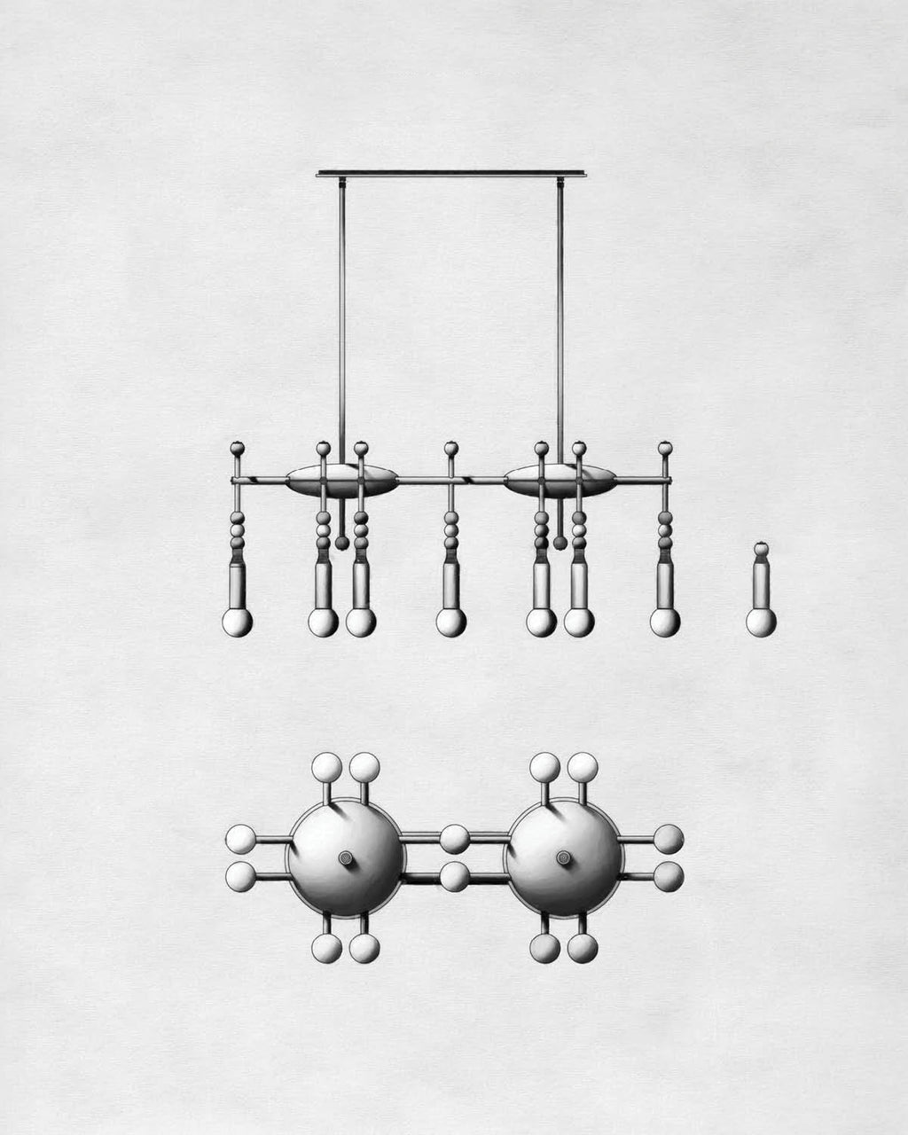 Esoleth Traditional Premium Elegance Marble Chandelier - Neutralighting