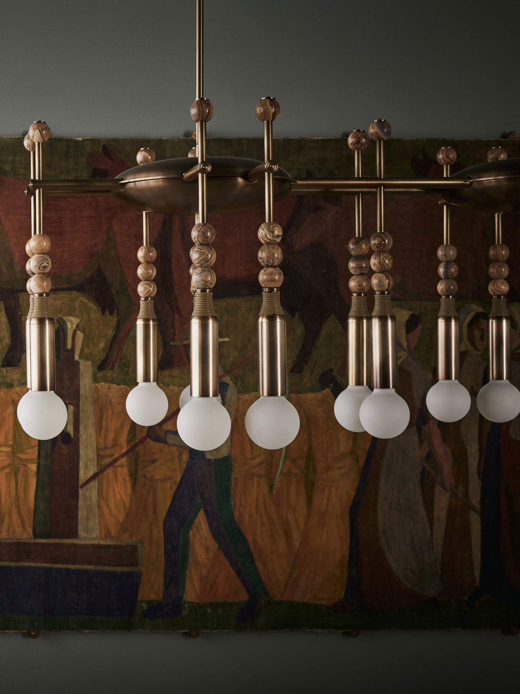 Esoleth Traditional Premium Elegance Marble Chandelier - Neutralighting