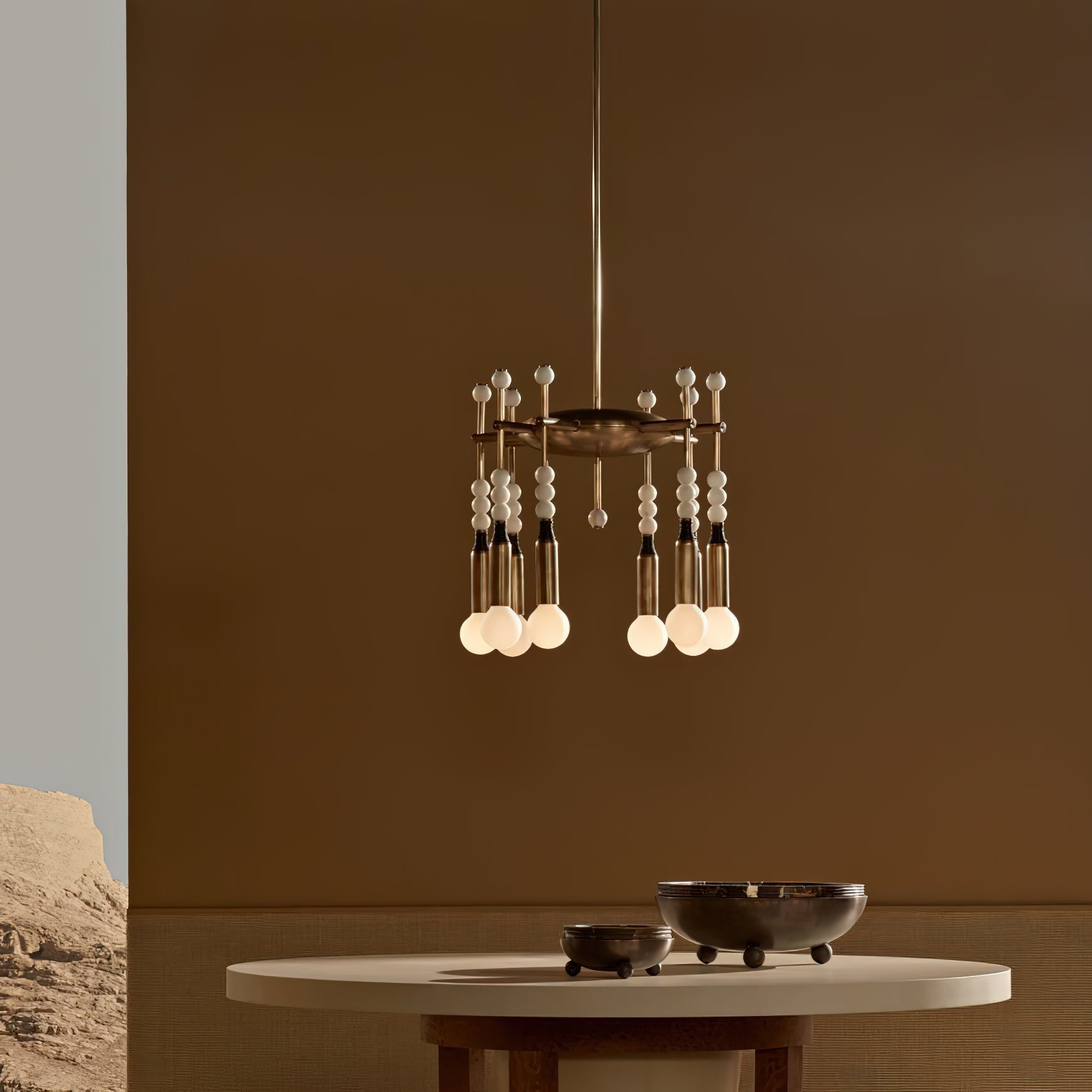 Esoleth Traditional Premium Elegance Marble Chandelier - Neutralighting
