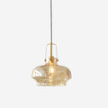 Aurelin Lampe Pendante Élégante Verre Ambre - Neutralighting