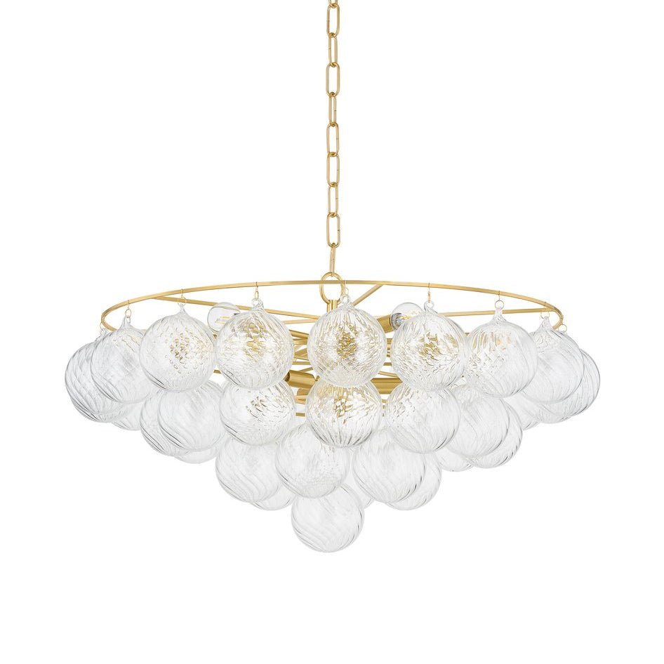 Aurora Chandelier en Verre Globe Élégant - Neutralighting