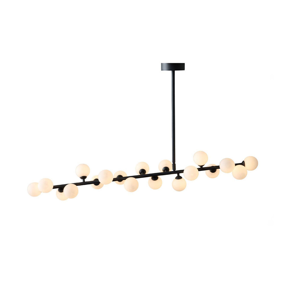 Eshair Lustre Laiton Verre Minimaliste Moderne - Neutralighting