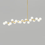 Eshair Lustre Laiton Verre Minimaliste Moderne - Neutralighting
