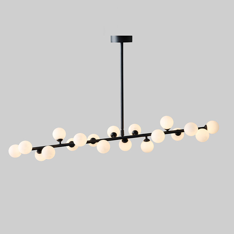 Eshair Lustre Laiton Verre Minimaliste Moderne - Neutralighting