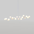 Eshair Lustre Laiton Verre Minimaliste Moderne - Neutralighting