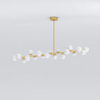 Eshair Lustre Laiton Verre Minimaliste Moderne - Neutralighting