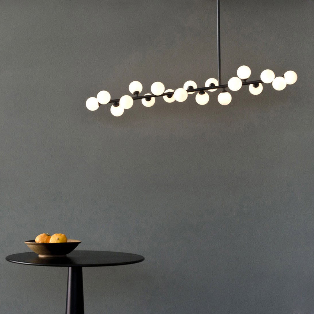 Eshair Lustre Laiton Verre Minimaliste Moderne - Neutralighting