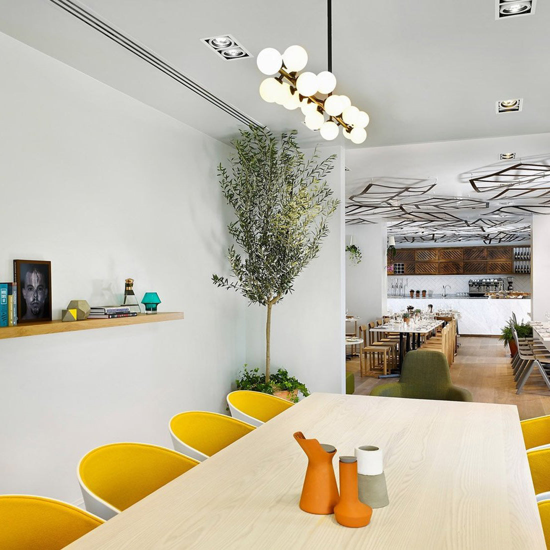 Eshair Lustre Laiton Verre Minimaliste Moderne - Neutralighting