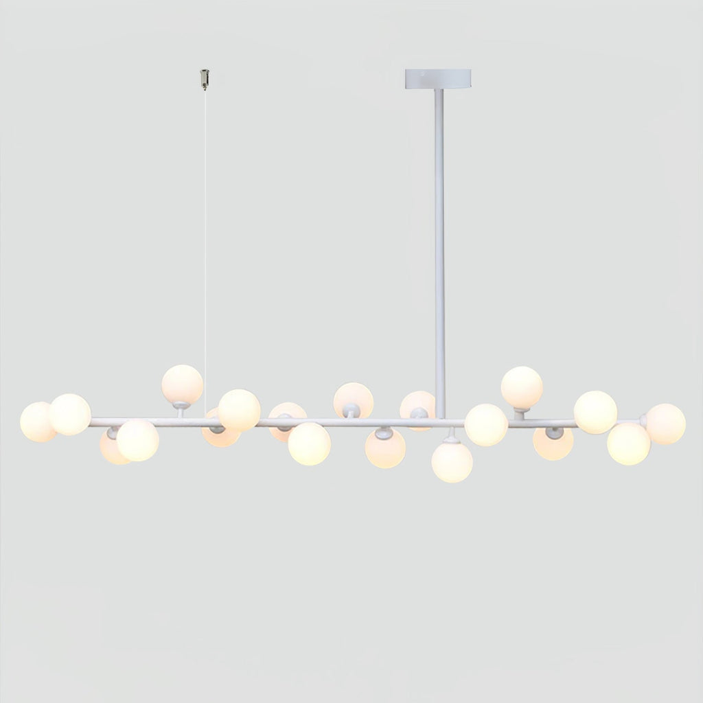 Lumiray Suspension Linéaire Noire Globe - Neutralighting