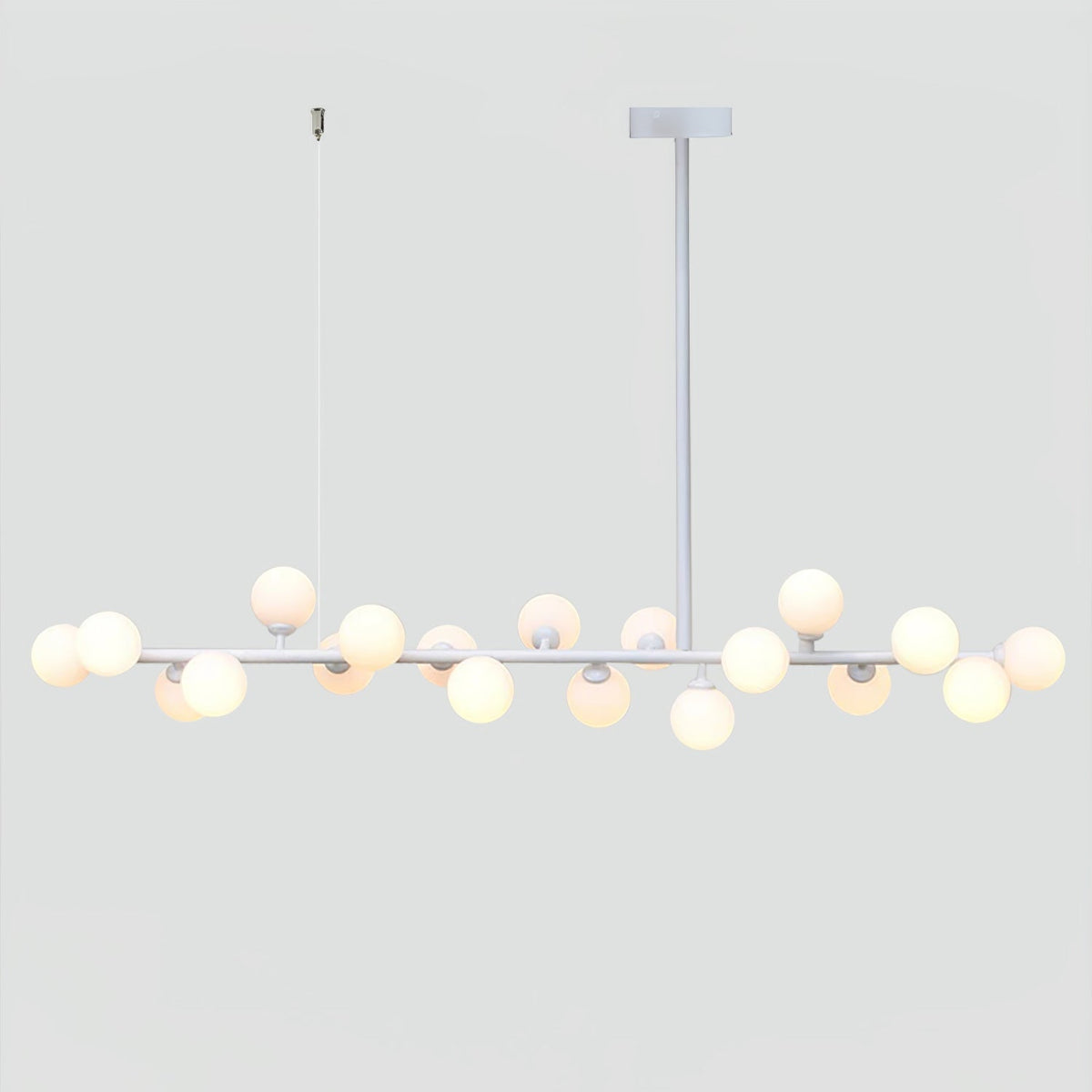 Lumiray Suspension Linéaire Noire Globe - Neutralighting