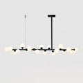 Lumiray Suspension Linéaire Noire Globe - Neutralighting