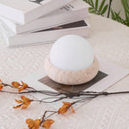 Riita Lampe de Table Mini Globe en Travertin Maga - Neutralighting