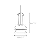 Eurtalia Suspension Lampe Lanternes Métal Art Minimaliste - Neutralighting