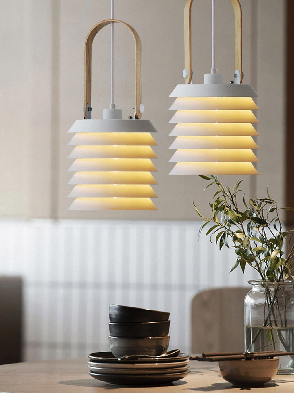 Eurtalia Suspension Lampe Lanternes Métal Art Minimaliste - Neutralighting