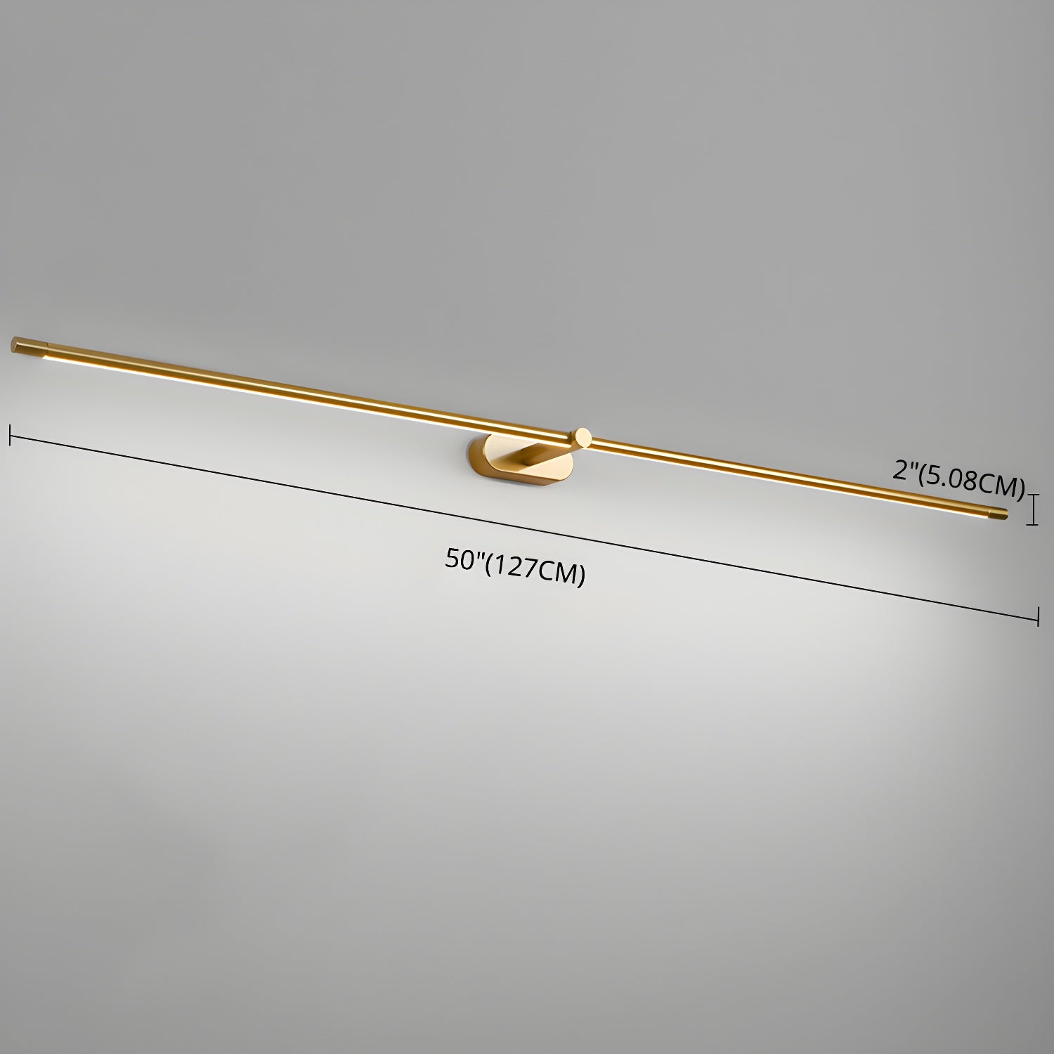 Lustra Applique Murale Linéaire Minimaliste Rechargeable - Neutralighting