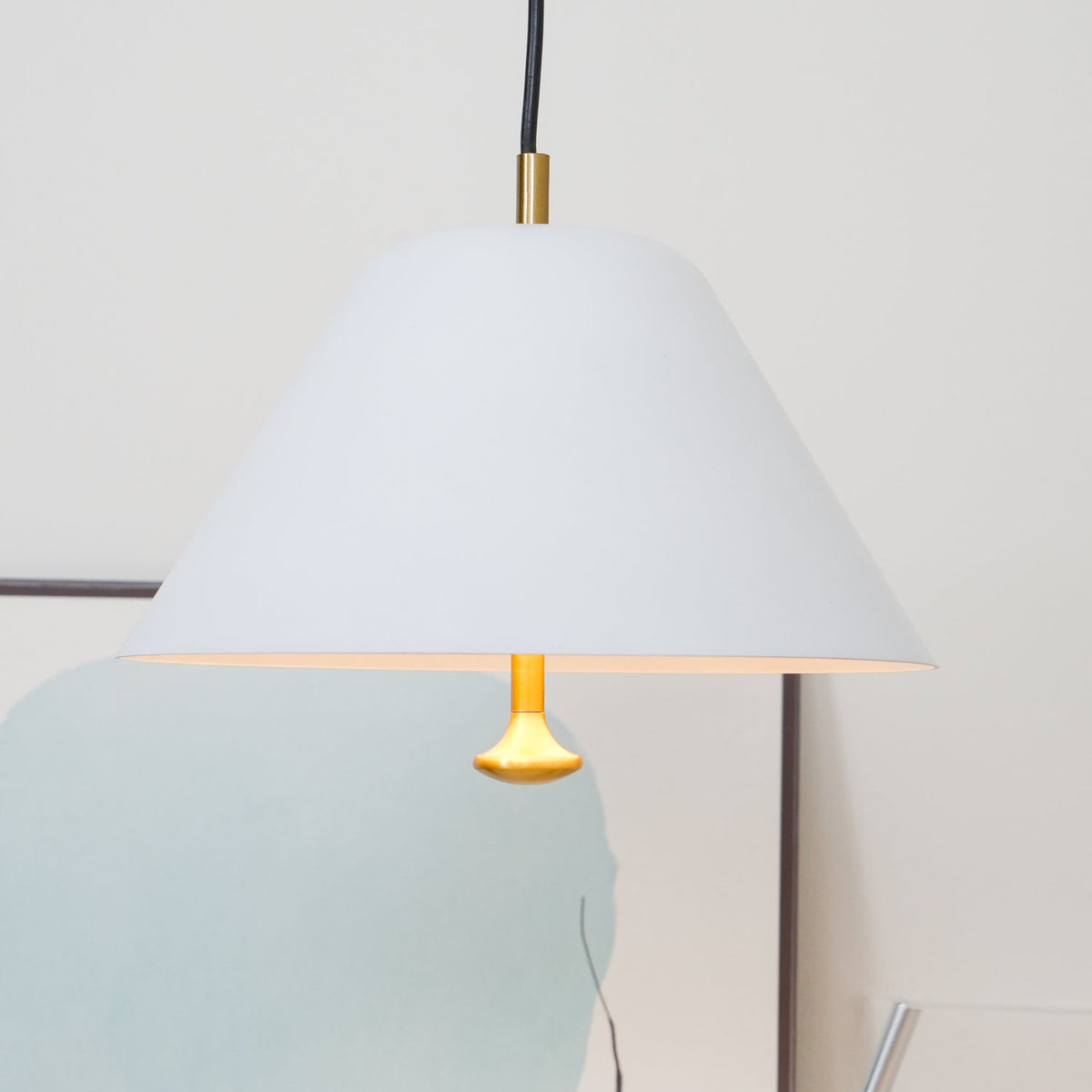 Solara Suspension en Verre Cloche Laiton Minimaliste - Neutralighting