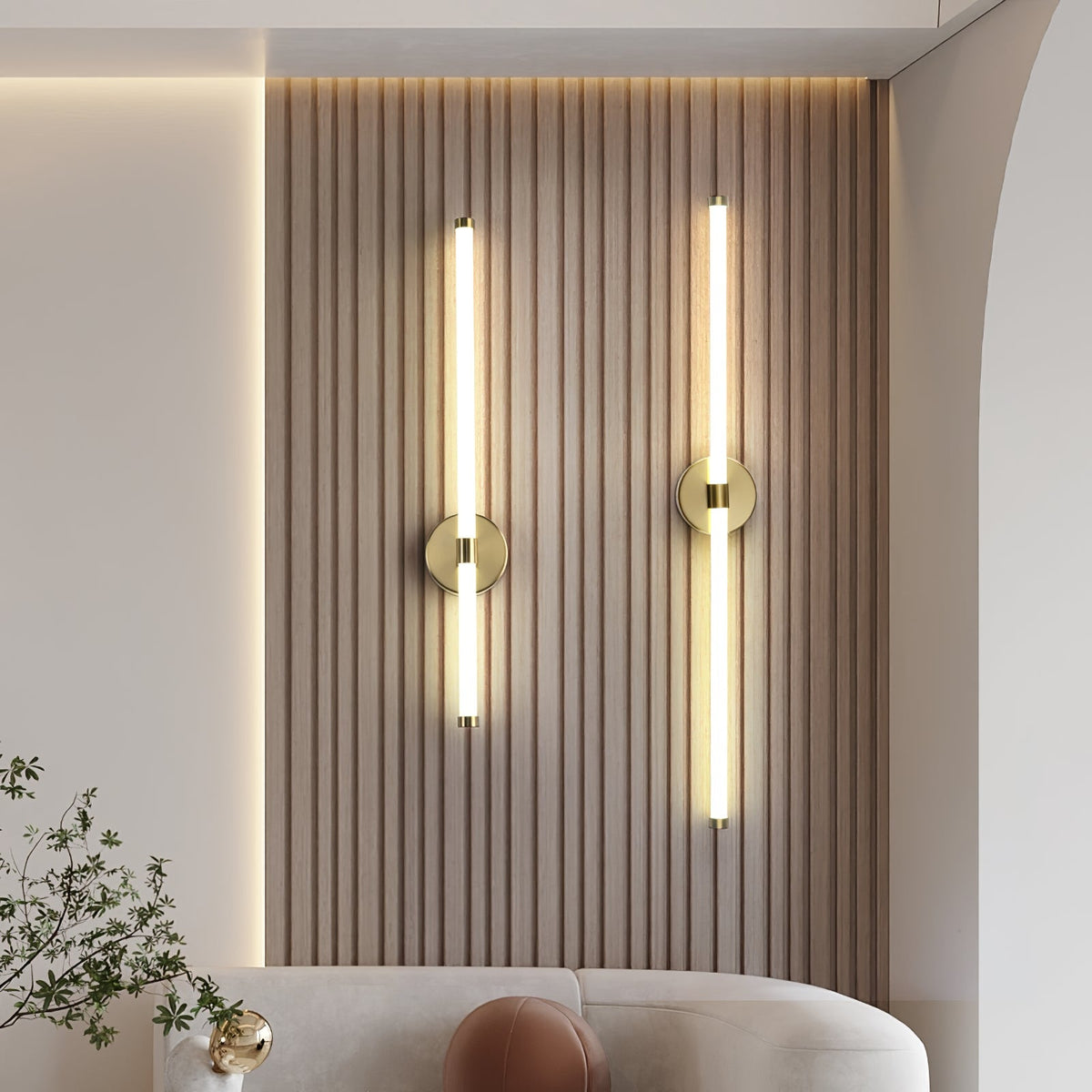Cithayra Applique Murale Verticale Minimaliste - Neutralighting
