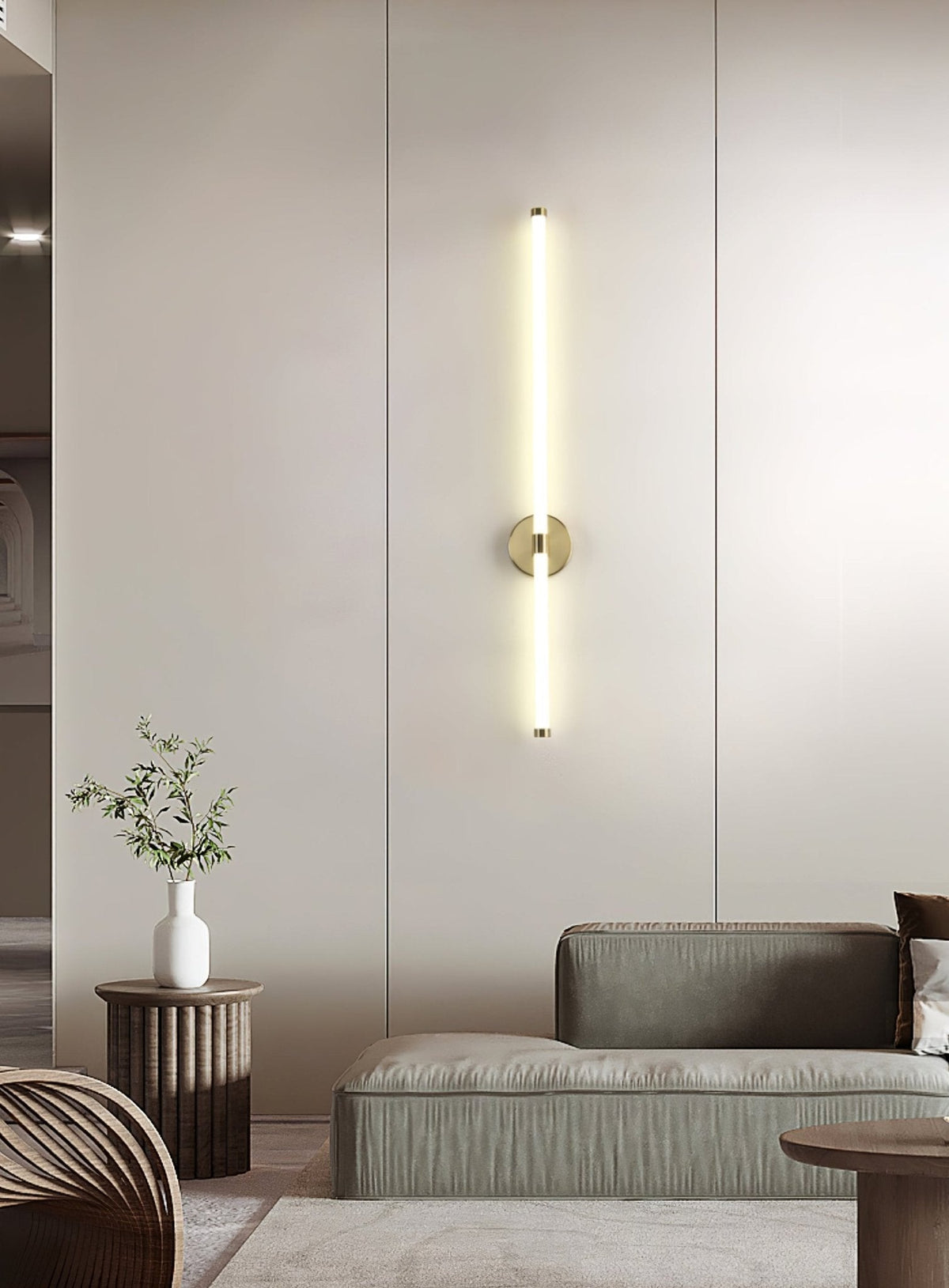 Cithayra Applique Murale Verticale Minimaliste - Neutralighting