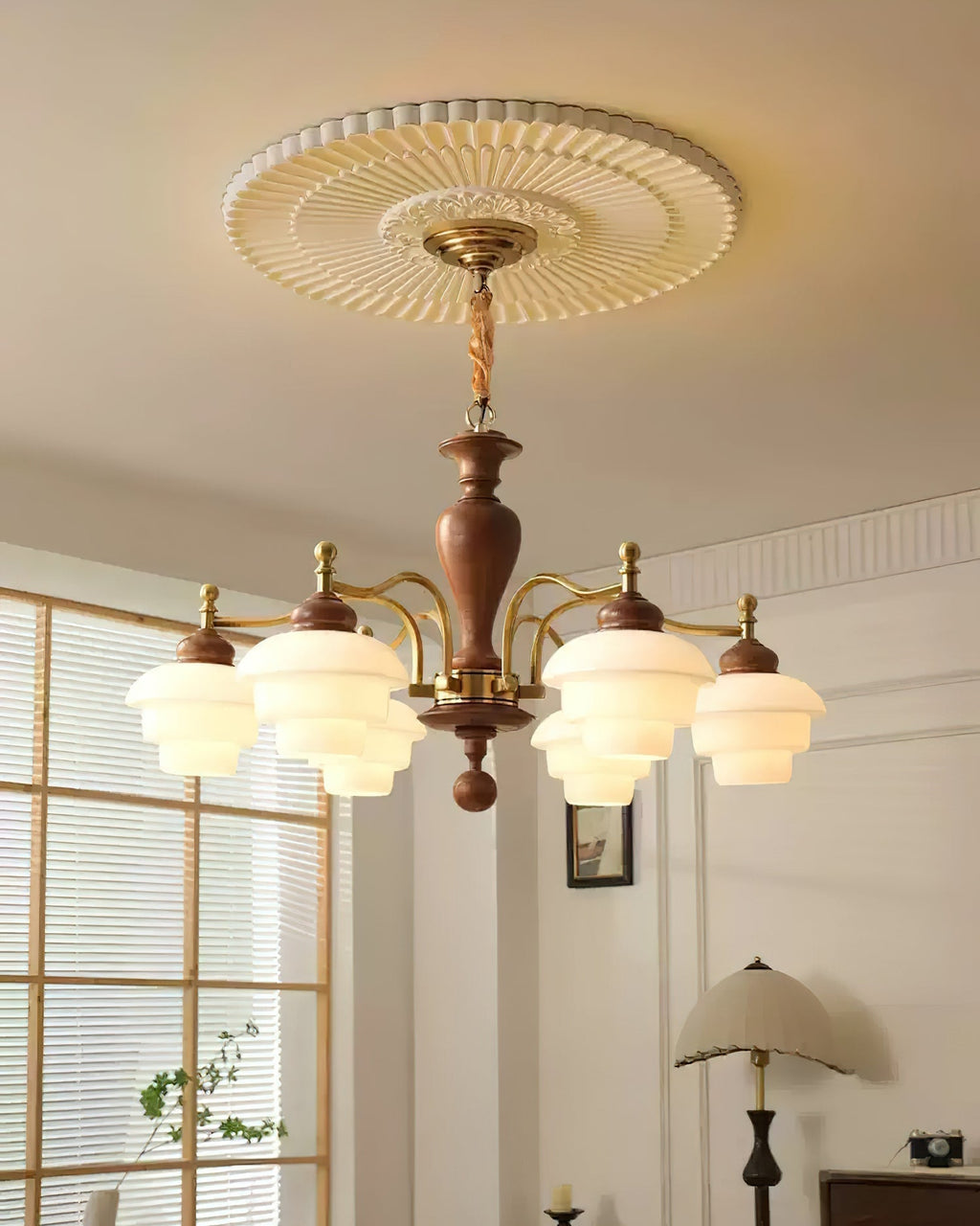 Hovian Lustre en Bois - Neutralighting