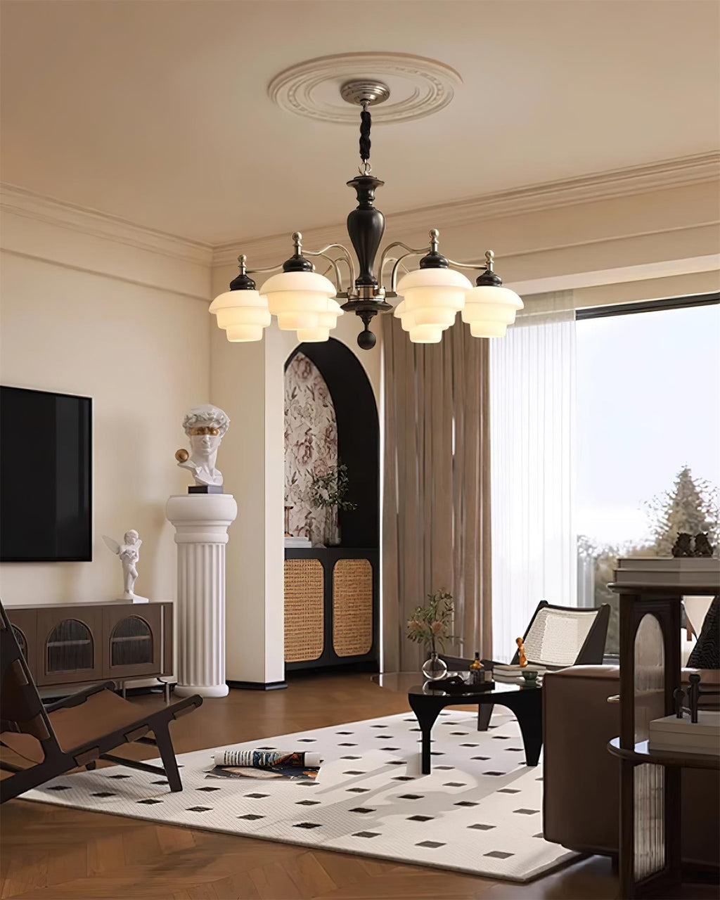 Hovian Lustre en Bois - Neutralighting
