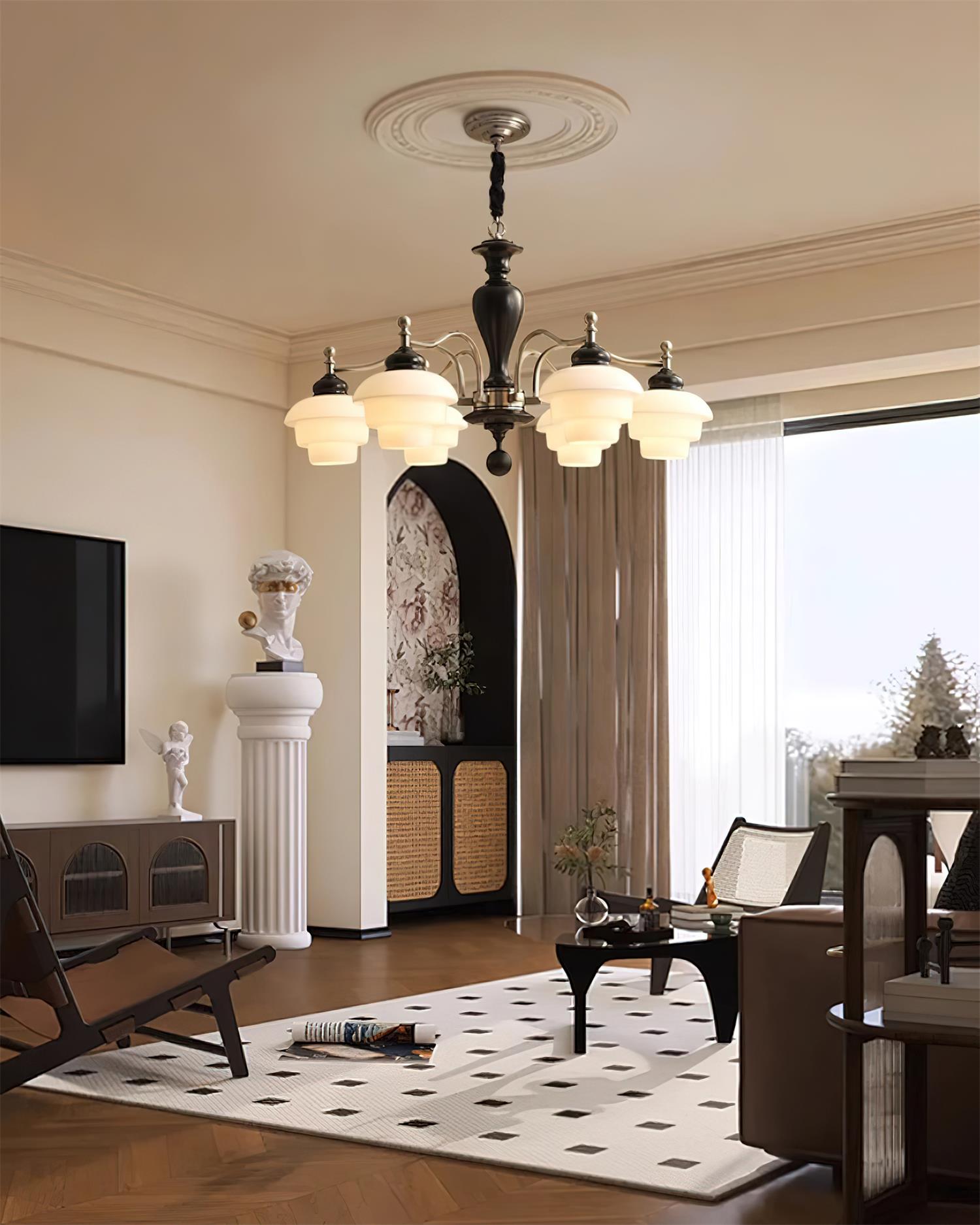 Hovian Lustre en Bois - Neutralighting