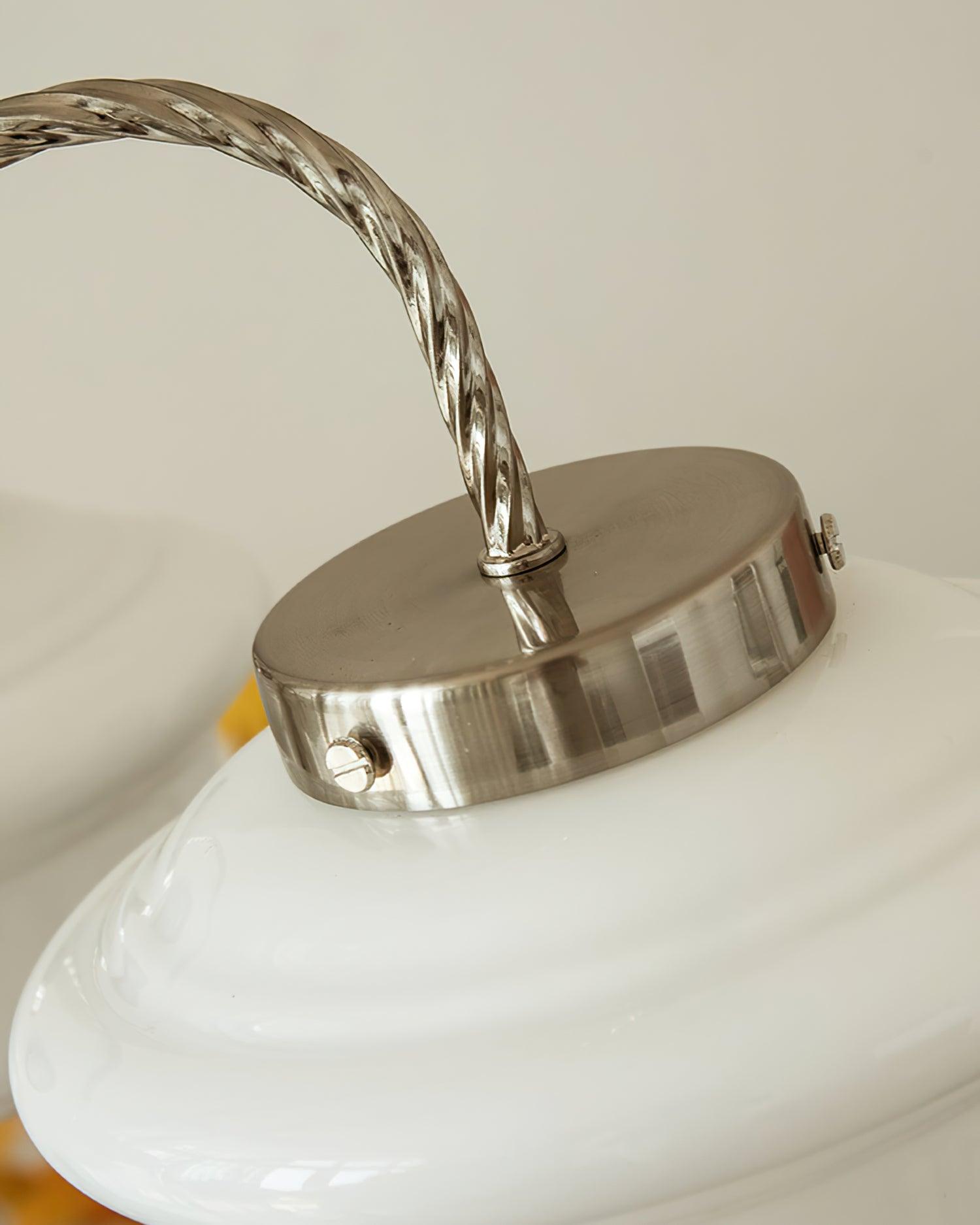 Curinel Chandelier Verre Chrome Vintage - Neutralighting