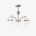 Curinel Chandelier Verre Chrome Vintage - Neutralighting