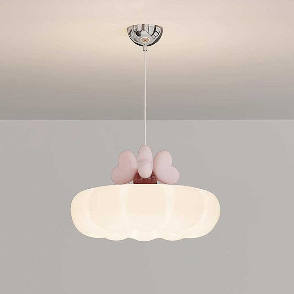 Minnie Lampe Suspendue Abat-jour Coquille en Forme de Cœur - Neutralighting