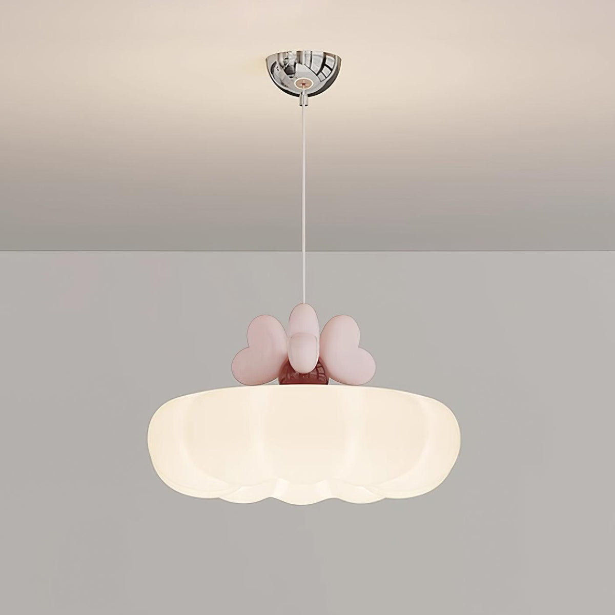 Minnie Lampe Suspendue Abat-jour Coquille en Forme de Cœur - Neutralighting