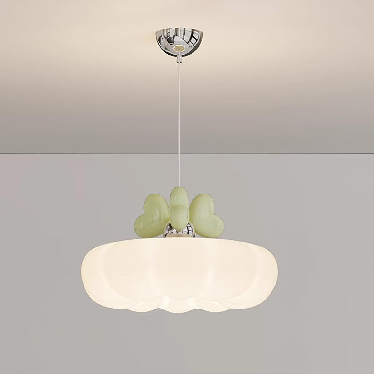 Minnie Lampe Suspendue Abat-jour Coquille en Forme de Cœur - Neutralighting