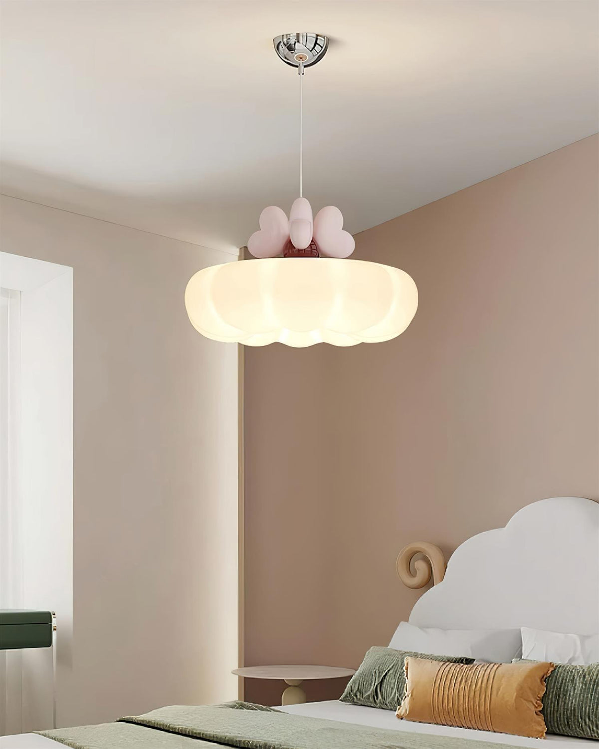 Minnie Lampe Suspendue Abat-jour Coquille en Forme de Cœur - Neutralighting