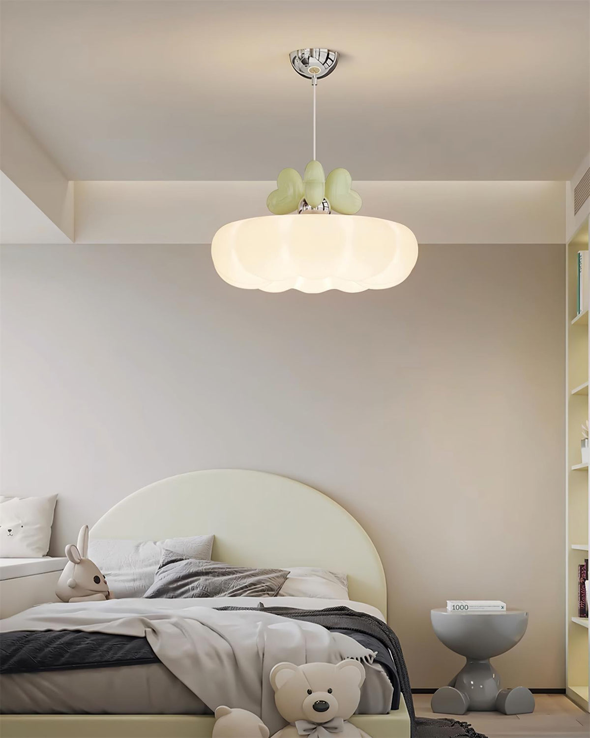 Minnie Lampe Suspendue Abat-jour Coquille en Forme de Cœur - Neutralighting