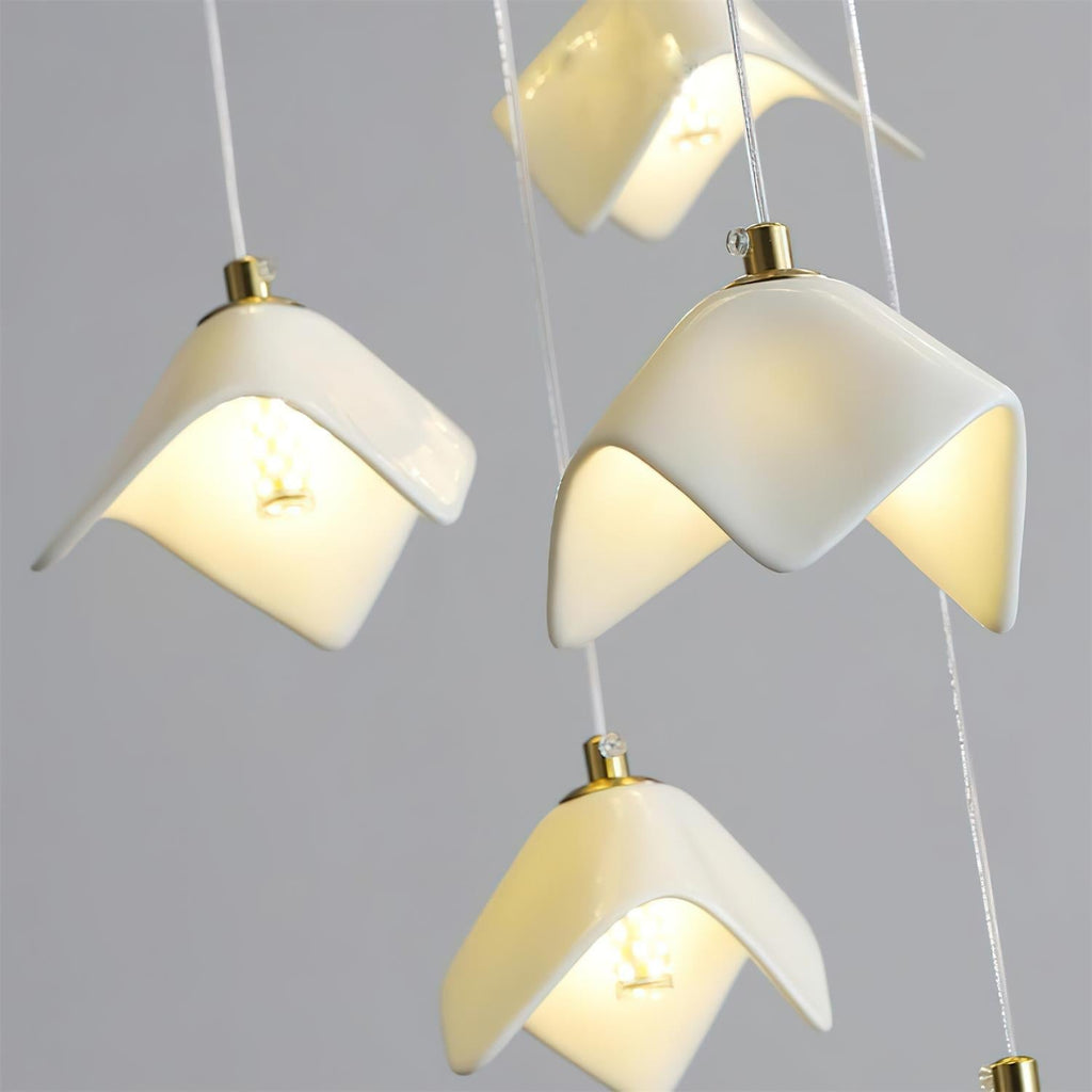 Mira Lustre Sculpture Florale Bloom - Neutralighting