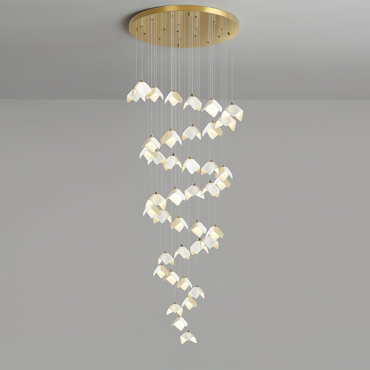 Mira Lustre Sculpture Florale Bloom - Neutralighting