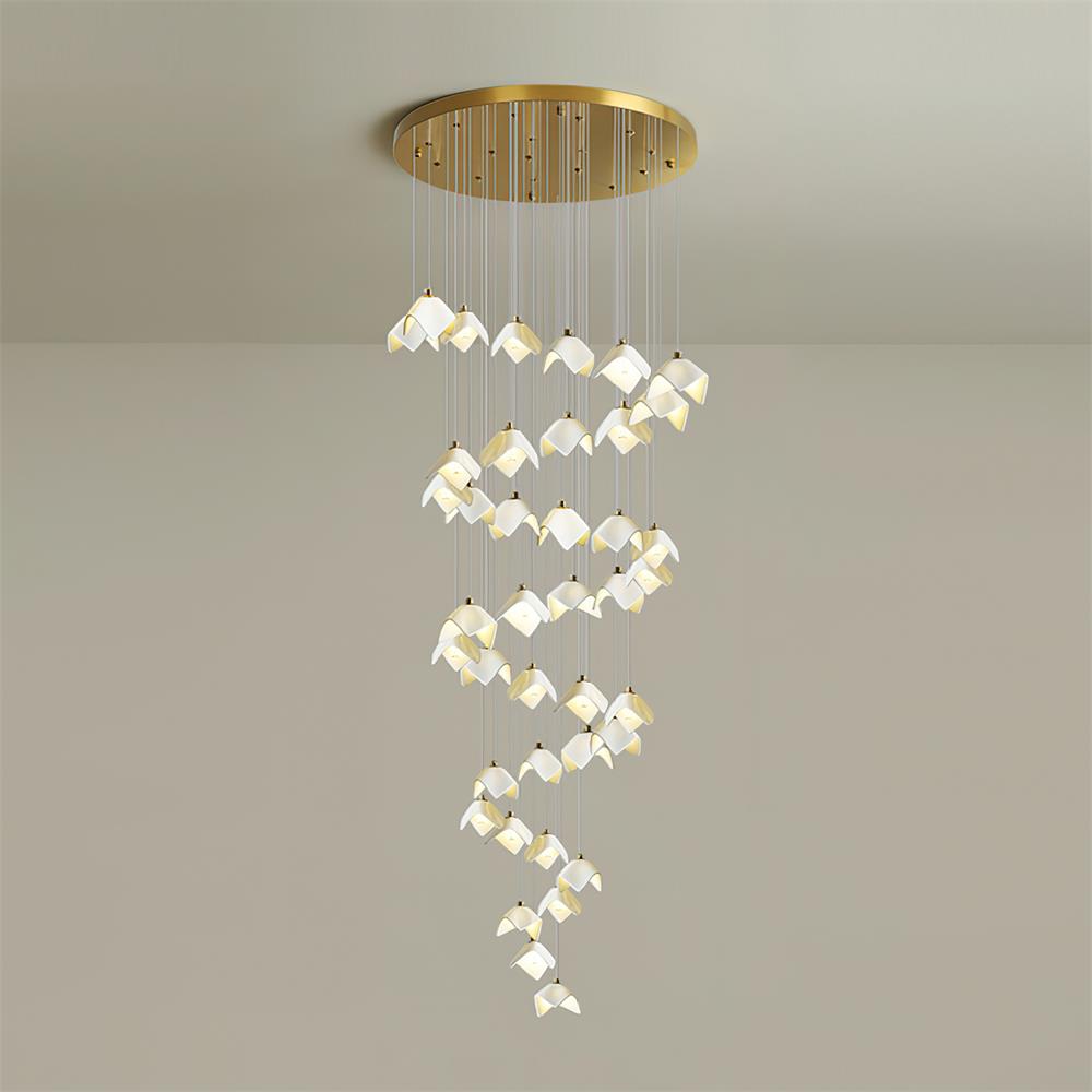 Mira Lustre Sculpture Florale Bloom - Neutralighting