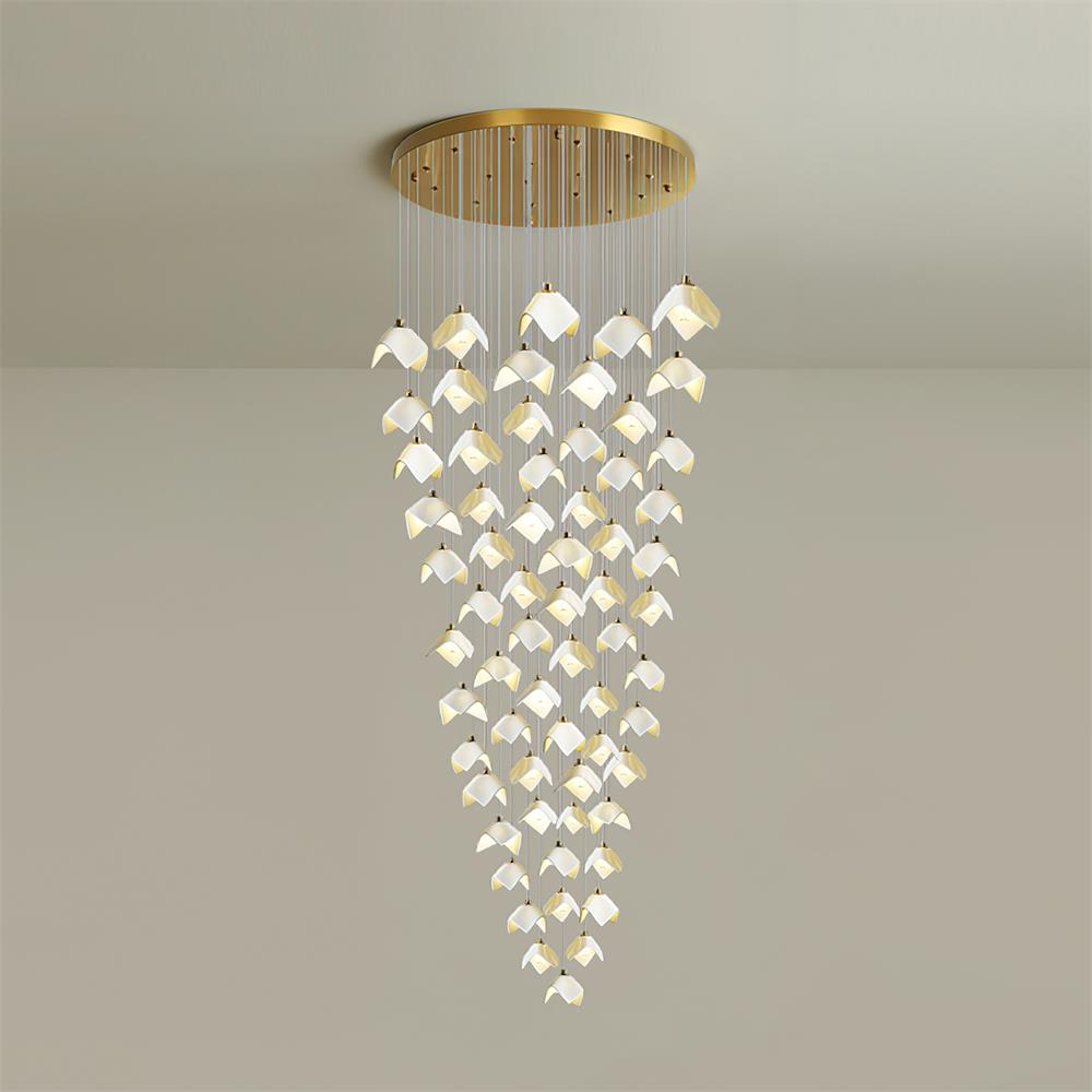 Mira Lustre Sculpture Florale Bloom - Neutralighting
