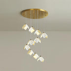 Mira Lustre Sculpture Florale Bloom - Neutralighting