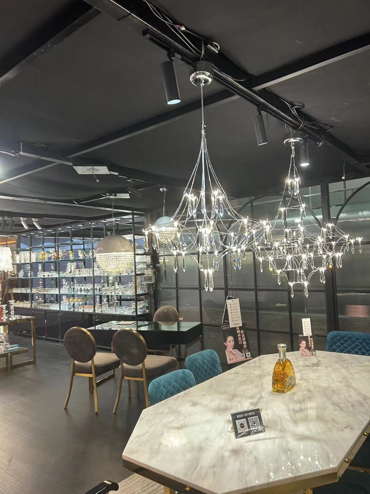 Allaeira Lustre Cristal Luxe Postmoderne - Neutralighting