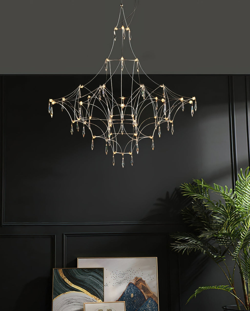 Allaeira Lustre Cristal Luxe Postmoderne - Neutralighting