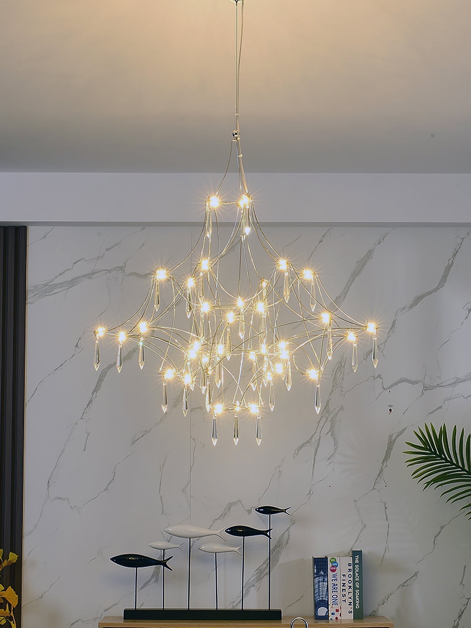 Allaeira Lustre Cristal Luxe Postmoderne - Neutralighting