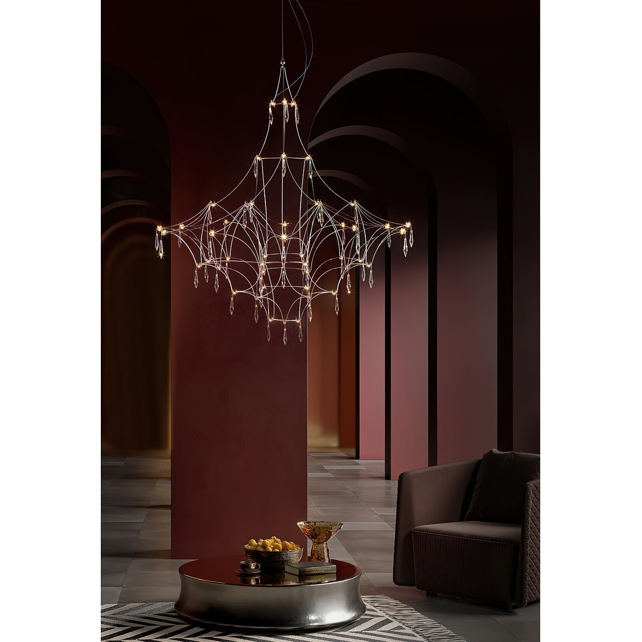 Allaeira Lustre Cristal Luxe Postmoderne - Neutralighting