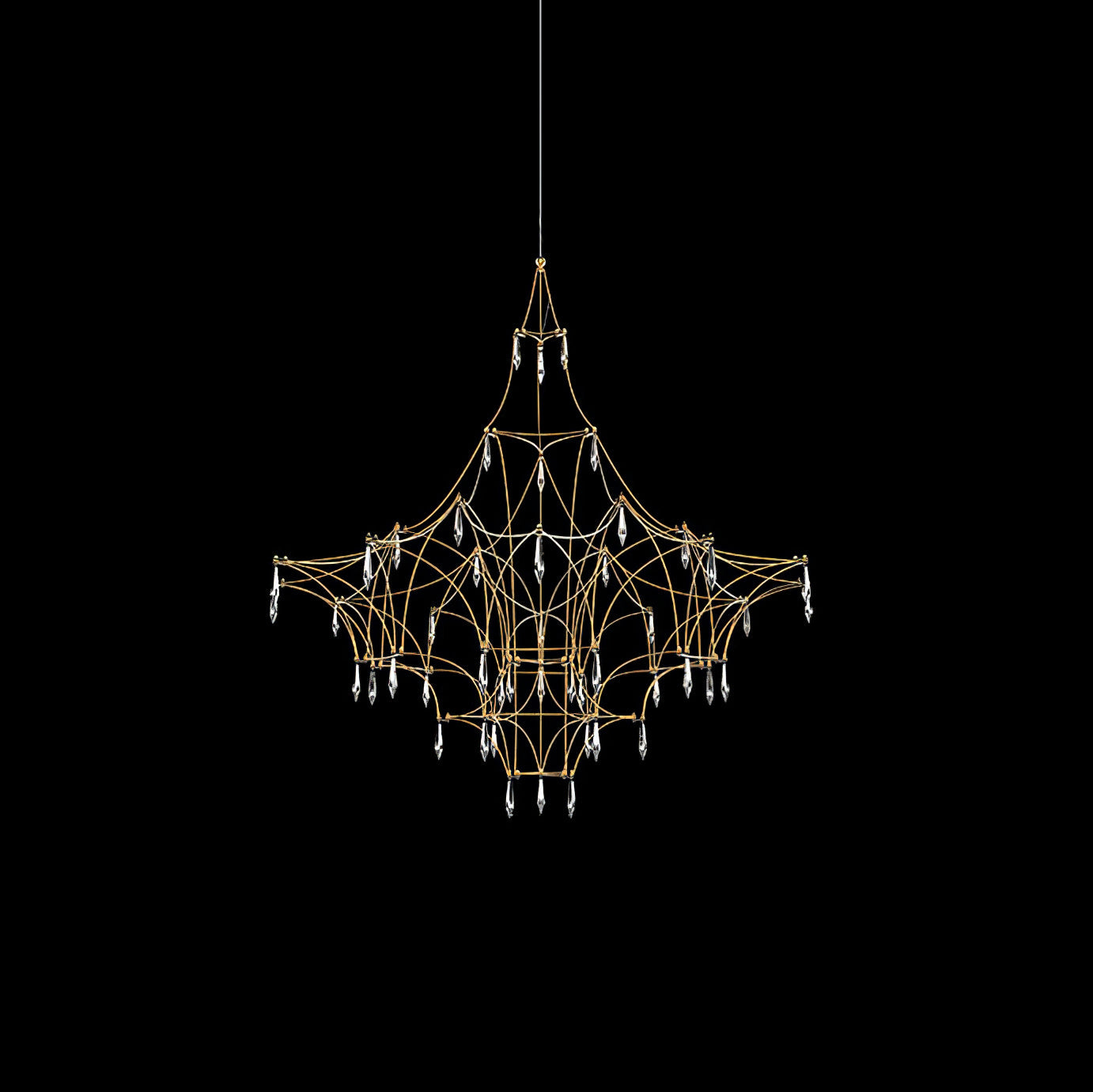 Allaeira Lustre Cristal Luxe Postmoderne - Neutralighting