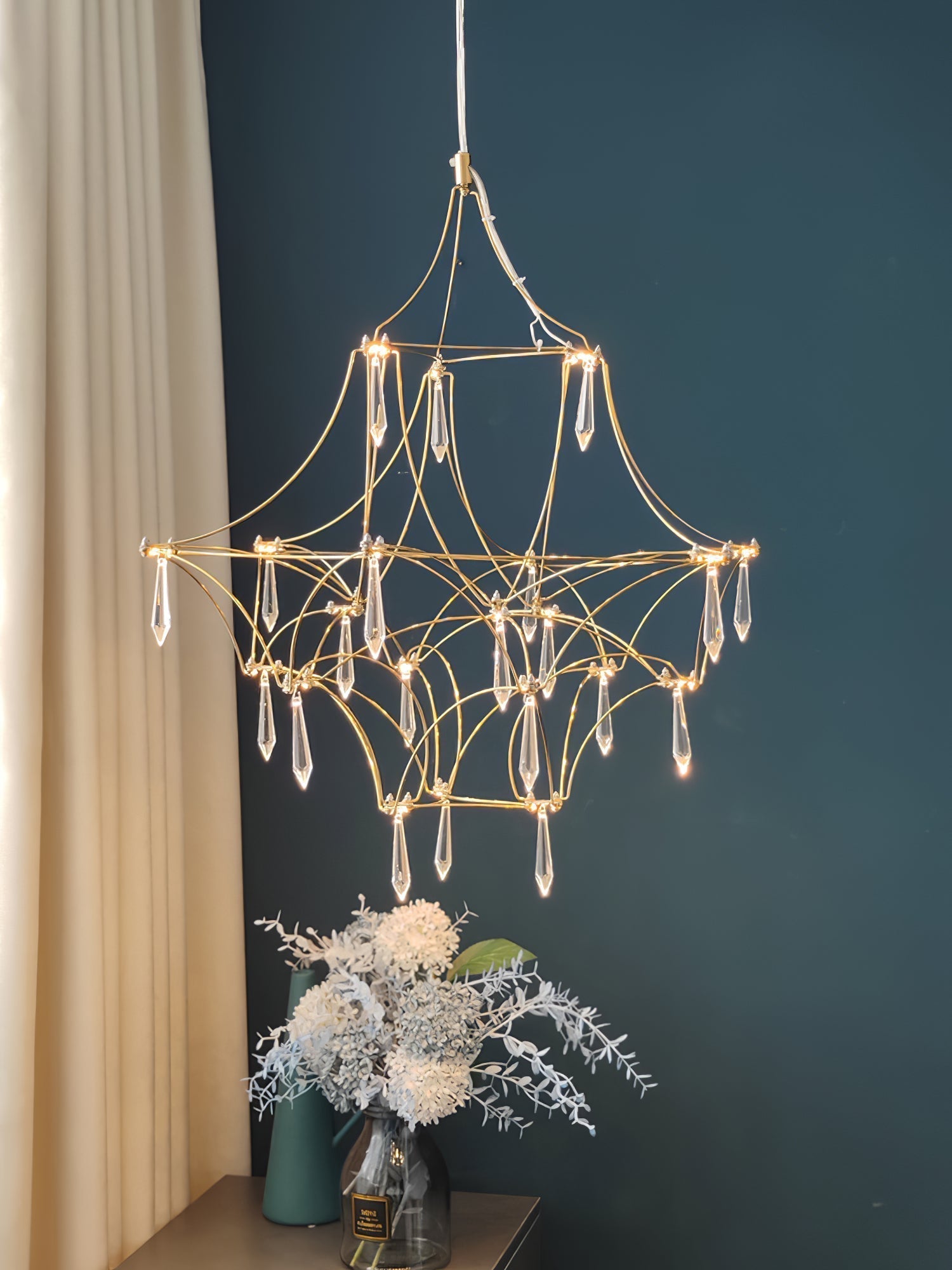 Allaeira Lustre Cristal Luxe Postmoderne - Neutralighting