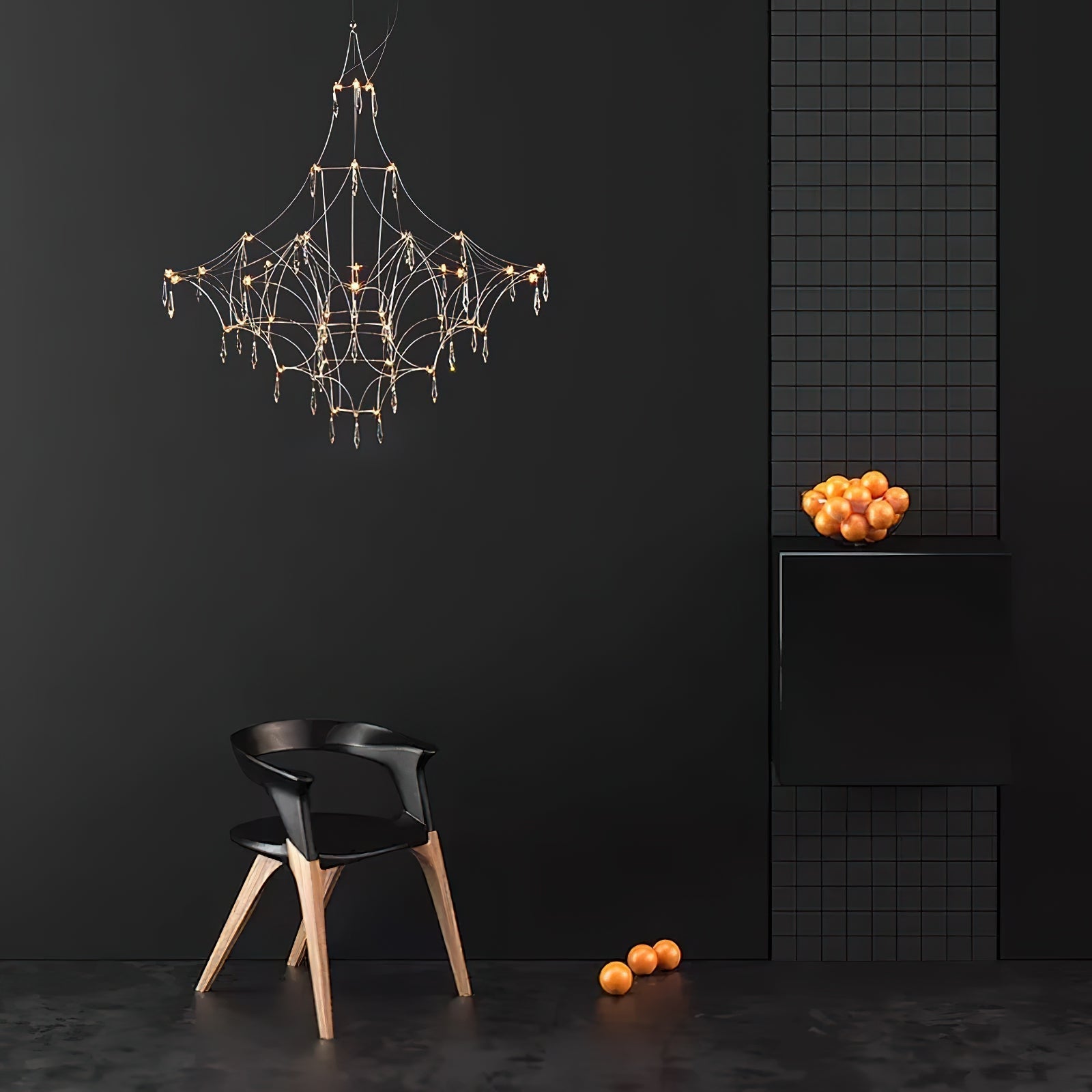 Allaeira Lustre Cristal Luxe Postmoderne - Neutralighting