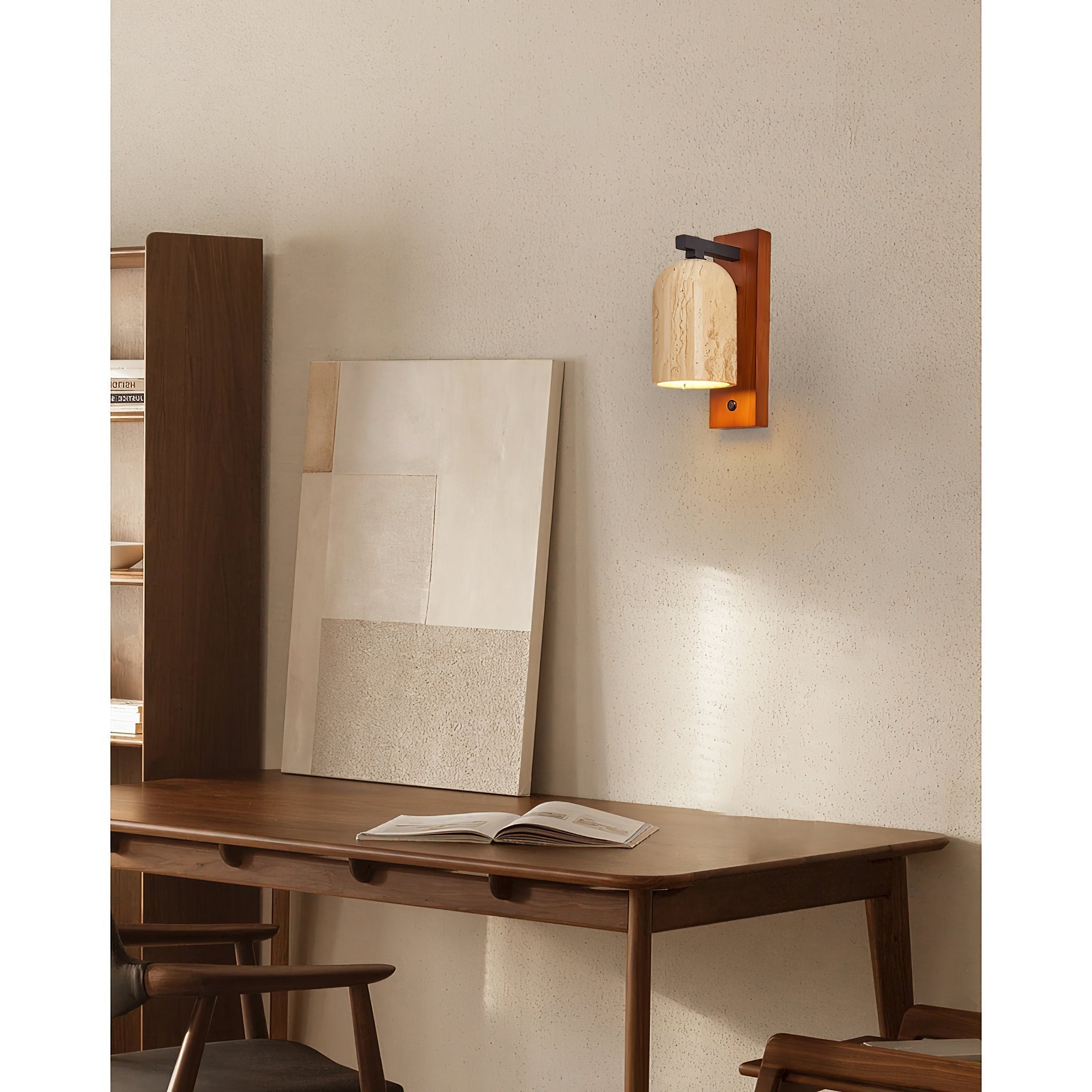 Cevenia Applique Murale Art Classique Naturel Travertin - Neutralighting